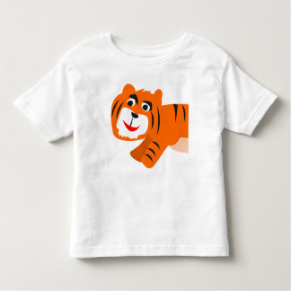 Jumping Tiger Toddler T-shirt