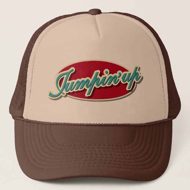 Jumpin'up Trucker Hat (Front)