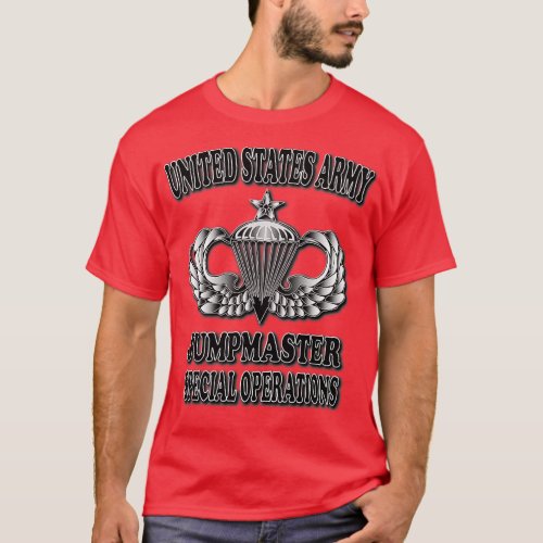 Jumpmaster Senior Wings Special Operations T_Shirt