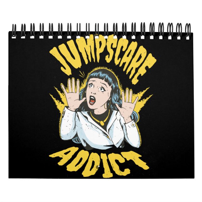 Jumpscare Addict Calendar (Cover)