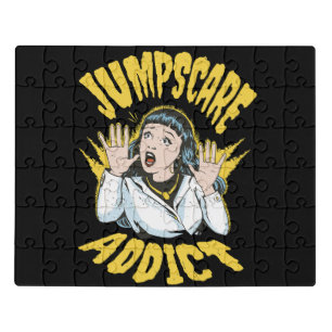 Jumpscare Addict Jigsaw Puzzle