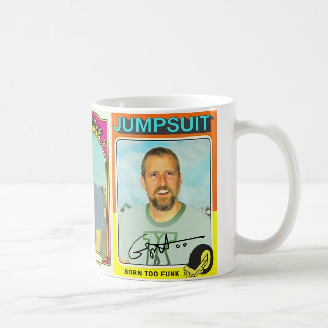 Jumpsuit Rookie Cards Mug (Right)