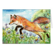 Jumpy Fox Cards (Front Horizontal)