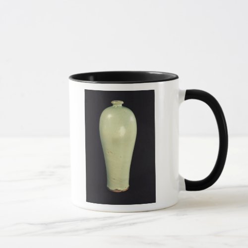 Jun Meiping vase with a blue_green glaze Mug