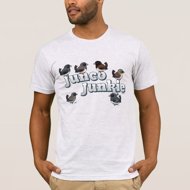 Junco Junkie T-Shirt (Front)