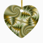 Junction - Mandelbrot Art Ceramic Ornament