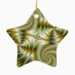 Junction - Mandelbrot Art Ceramic Ornament