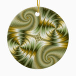 Junction - Mandelbrot Art Ceramic Ornament