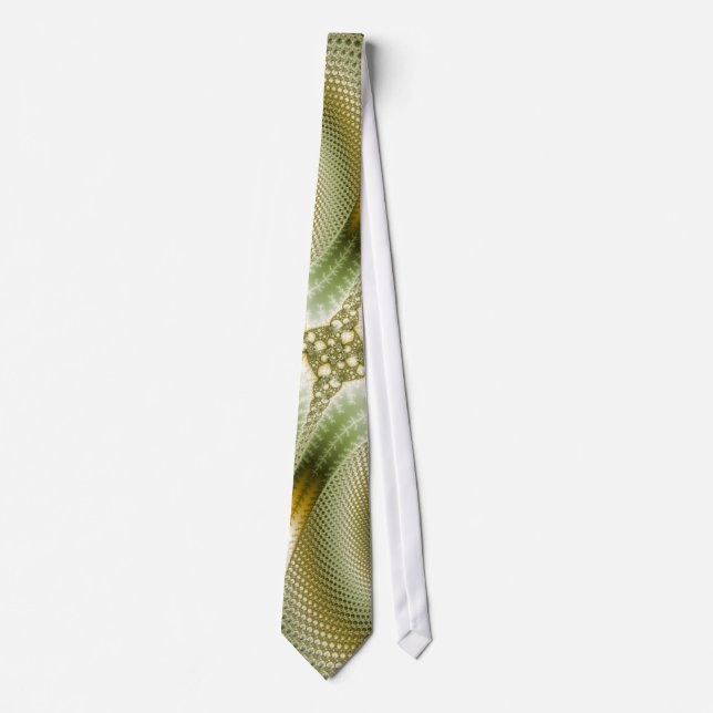Junction - Mandelbrot Art Neck Tie (Front)