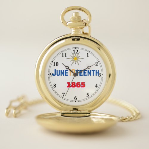 June19teenth North Star Pocket Watch