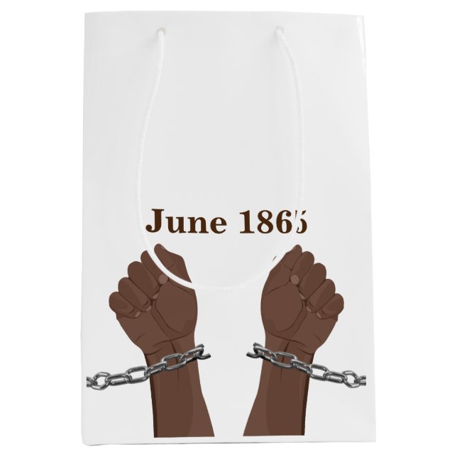 June 1865 medium gift bag (Front)