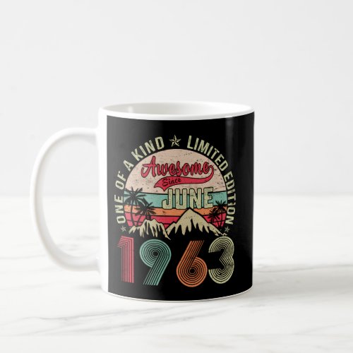 June 1963 60 60Th Coffee Mug