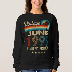 June 1995 27th Birthday Vintage Sweatshirt