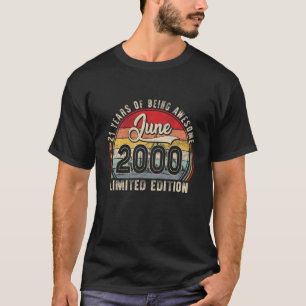 June 2000 Limited Edition Outfit Retro 21St Bday G T-Shirt
