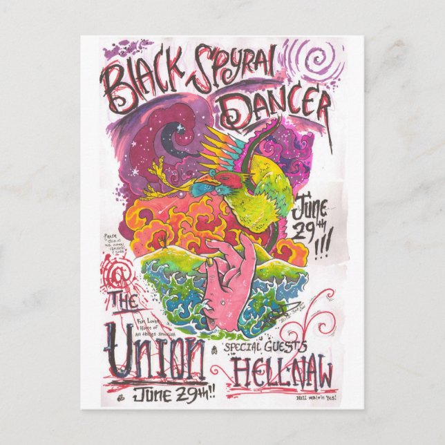 June 29 Show Flyer - Full Color Postcard (Front)