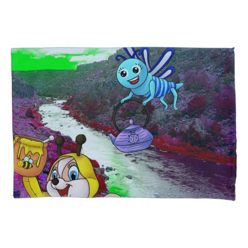 June and Zoe Pillow Case