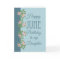 June Birthday Card for Daughter: Dogroses on Blue