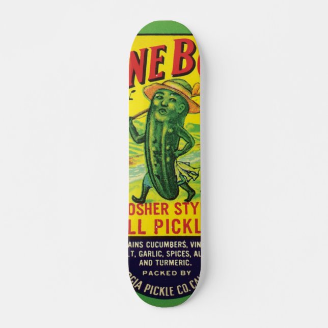 June Boy Pickles Skateboard (Front)