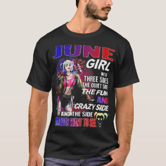 June Girl Crazy Side T-Shirt
