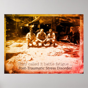 June is PTSD Awareness Month Poster