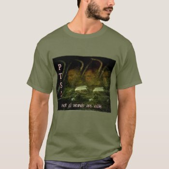 June Is Ptsd Awareness Month  T-shirt by ForEverProud at Zazzle