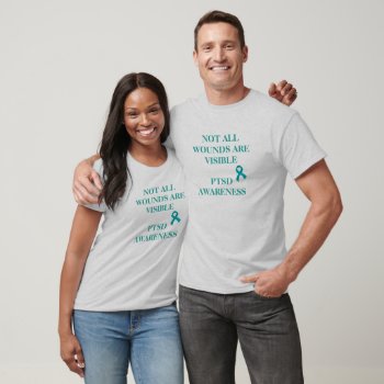June Is Ptsd Awareness Month  T-shirt by ForEverProud at Zazzle
