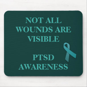June is PTSD Awareness Month T-Shirt Mouse Pad