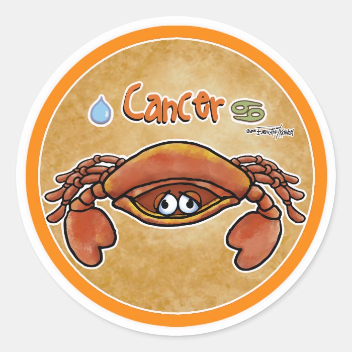 June & July   Cancer Sticker