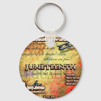 June - JuneTeenth Keychain