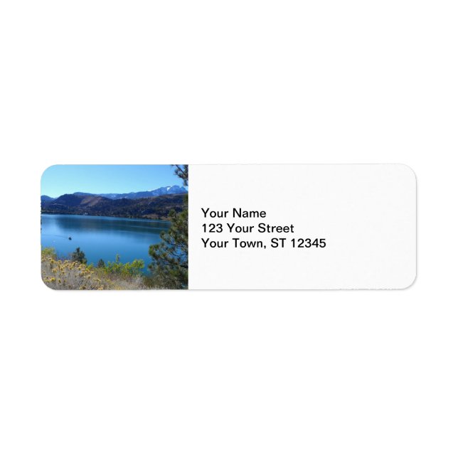 June Lake, California Label (Front)