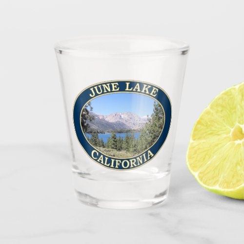 June Lake California Shot Glass