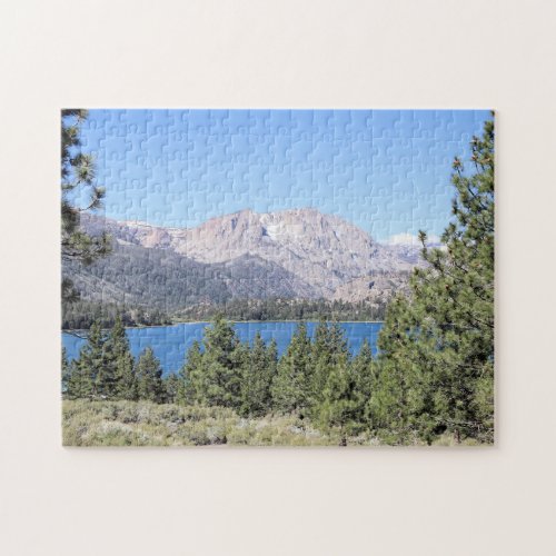June Lake  Eastern Sierra Nevada Mountains CA Jigsaw Puzzle