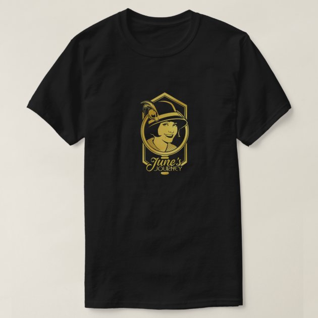 June s Journey Golden Logo T-Shirt | Zazzle