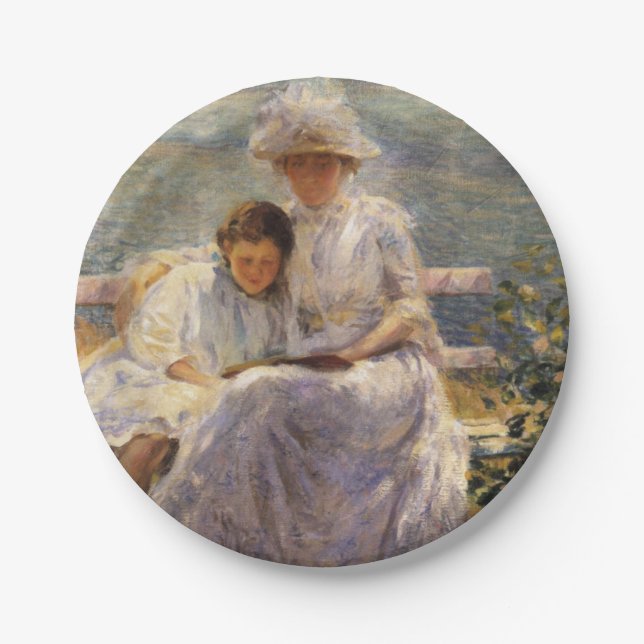 June Sunlight (by Joseph DeCamp) Paper Plates (Front)