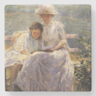 June Sunlight (by Joseph DeCamp) Stone Coaster