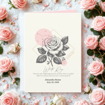 June to July Birth Flower Custom Birthday