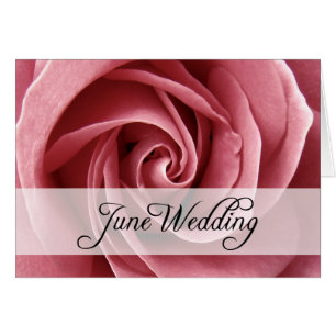 June Wedding : rose of the season : Cards
