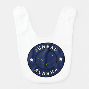 Juneau Alaska Baby Bib