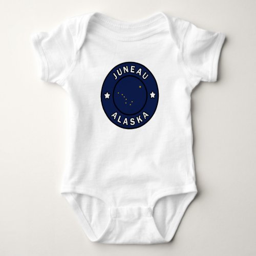 Juneau Alaska Baby Bodysuit