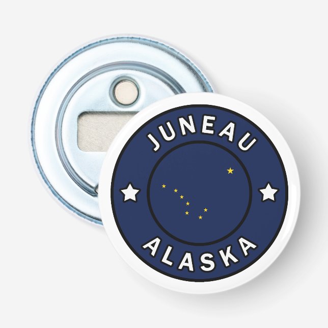 Juneau Alaska Bottle Opener (Front)