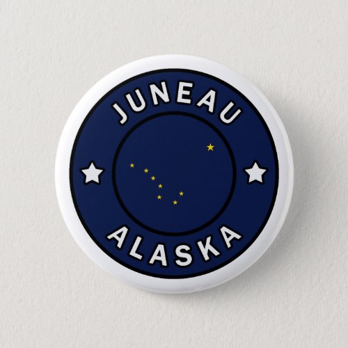 Juneau Alaska Button