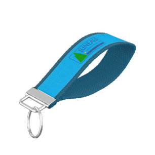 Juneau (Alaska) City flag Wrist Keychain