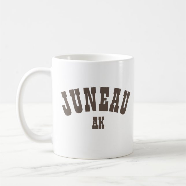 Juneau, Alaska Coffee Mug (Left)