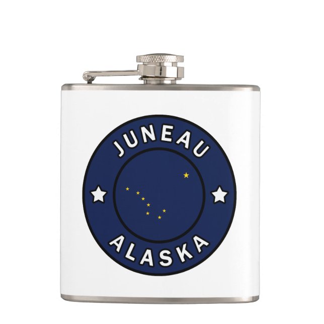 Juneau Alaska Flask (Front)