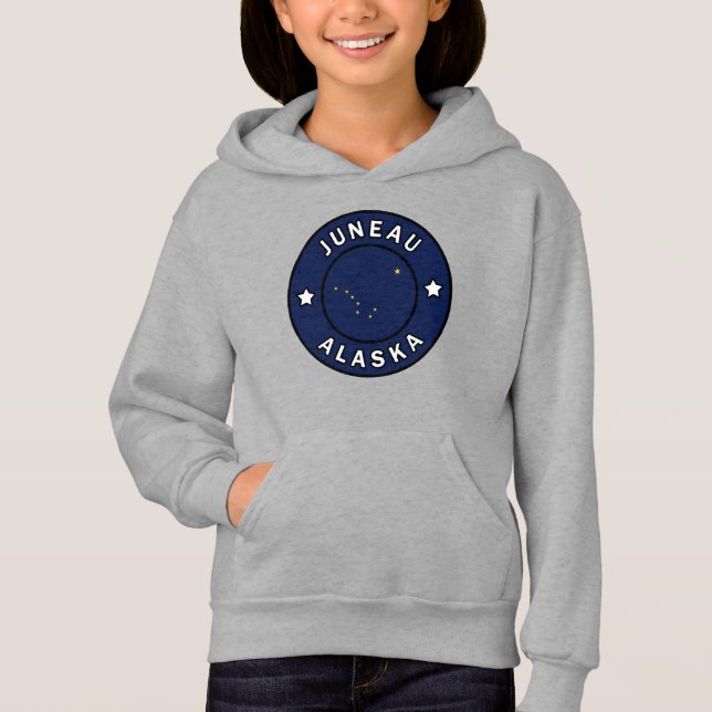 Juneau Alaska Hoodie (Front)