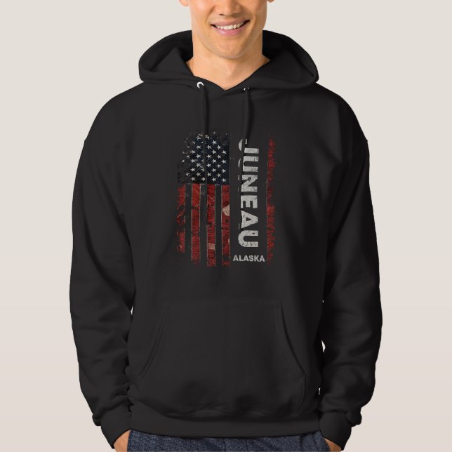 Juneau Alaska Hoodie (Front)