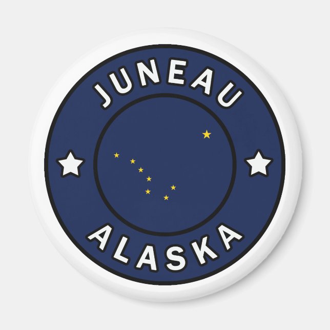 Juneau Alaska Magnet (Front)