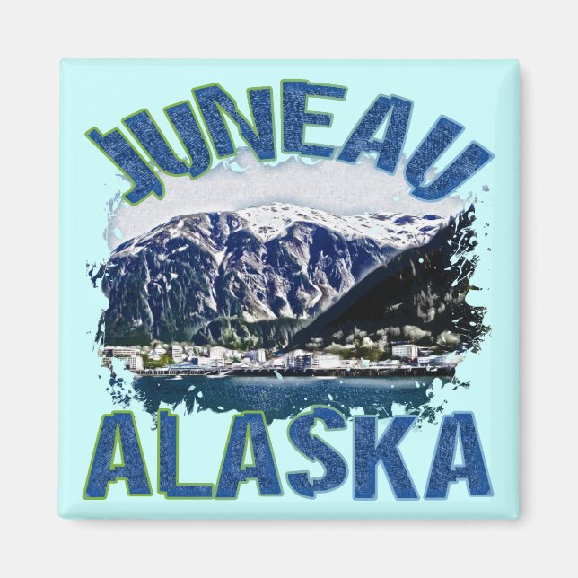 Juneau, Alaska Magnet (Front)