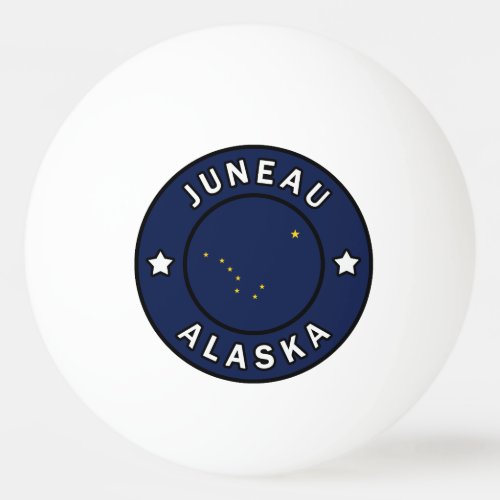 Juneau Alaska Ping Pong Ball