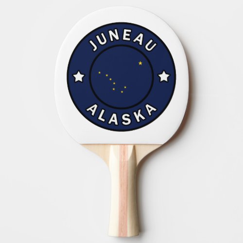 Juneau Alaska Ping Pong Paddle